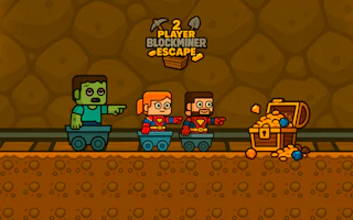 2 Player BlockMiner Escape