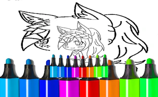 Anime Wolf Girl Coloring Pages