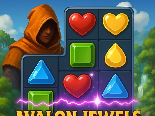 Avalon Jewels Match 3 Puzzle
