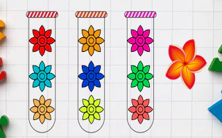 Blossom Sort - Flower Games