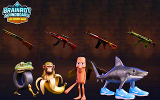 Brainrot Soundboard: Gun Sounds Game