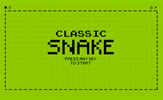 Classic Snake HTML5