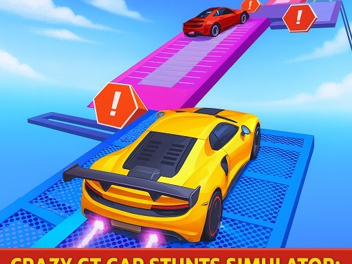 Crazy GT Car Stunts Simulator: Ramp Car Stunts