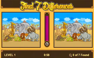 Find 7 Differences Game