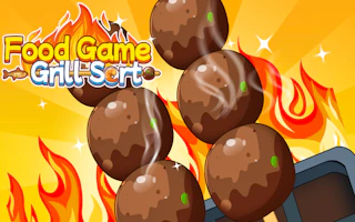 Food Game - Grill Sort