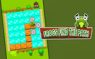 Frogs Find the Path
