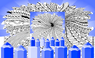 Hard Printable Coloring Pages For Adults