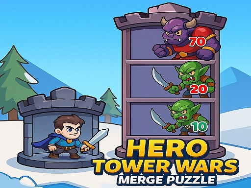 Hero Tower Wars - Merge Puzzle