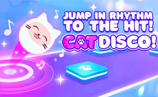Jump in Rhythm to the Hit! Cat Disco!