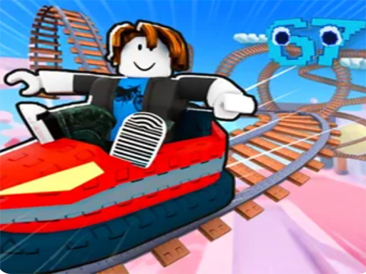 Obby: Climb Up and Slide Down on Minecarts