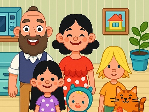 Pepi House: Happy Family