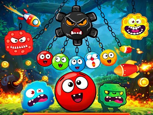 Red Hero 2 Ball Adventure Game