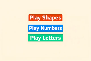 Shapes Numbers Letters
