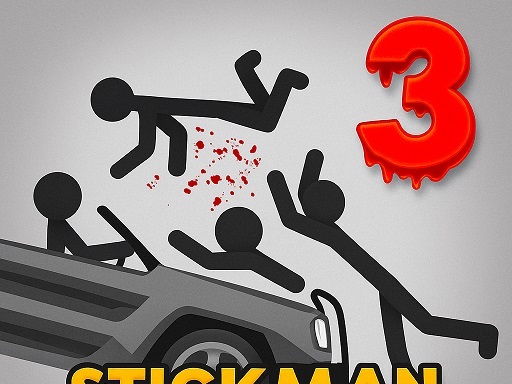 Stickman Destruction 3 Heroes: Ragdoll Game