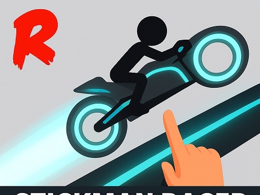 Stickman Racer Road Draw 2 Heroes