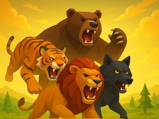 Wild Animal Battle Simulator