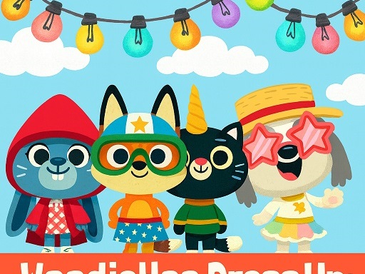 WoodieHoo Dress Up: Animal Fun