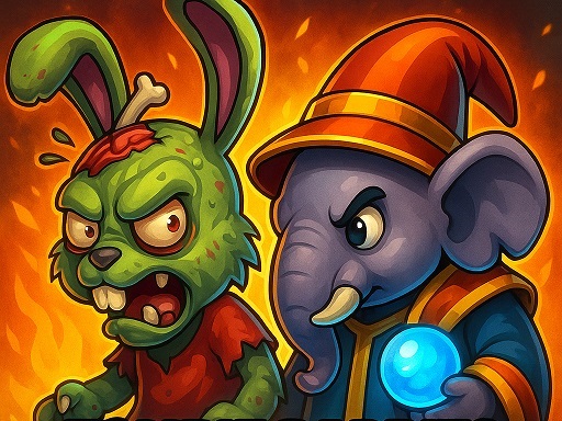 Zombie Rabbits vs Sheldon